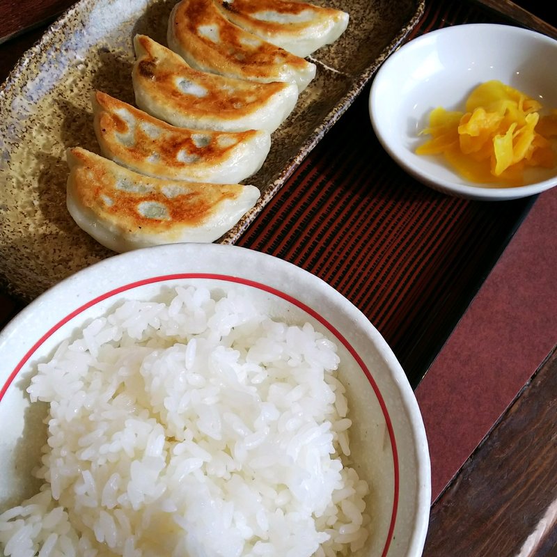 ランチ餃子セット(将軍らーめん 本庄店)