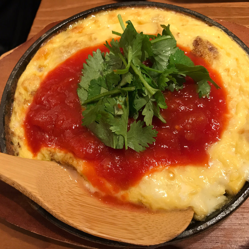 ふわふわチーズ玉子焼き(てけてけ 錦糸町店)