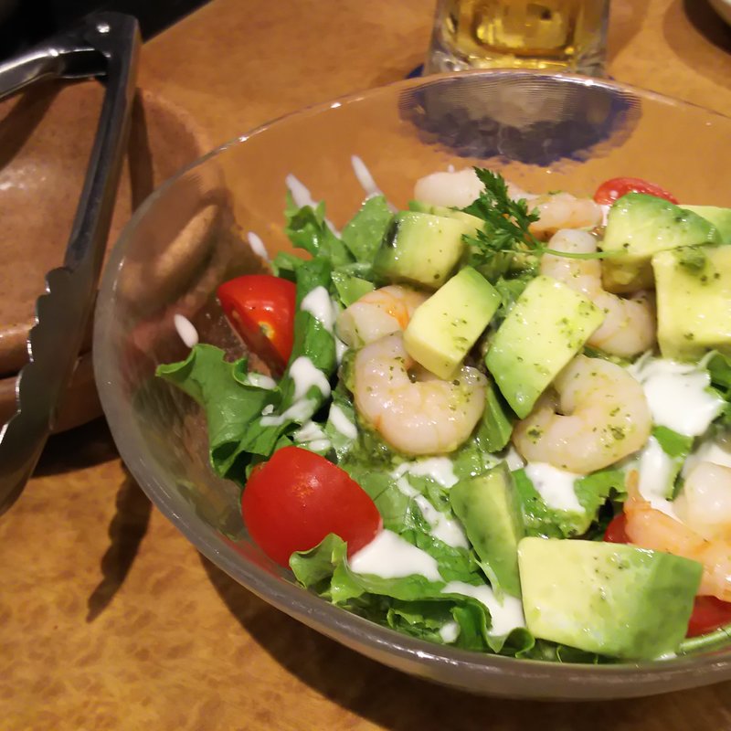 アボ海老サラダ(居酒屋 土間土間 溝の口店 )