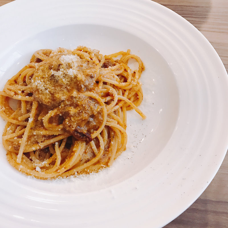 宮崎のラグースパゲティ(トラットリア アマルフィターナ)