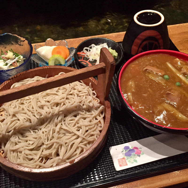 カレー丼御膳(いかだ流しそば美舟音)