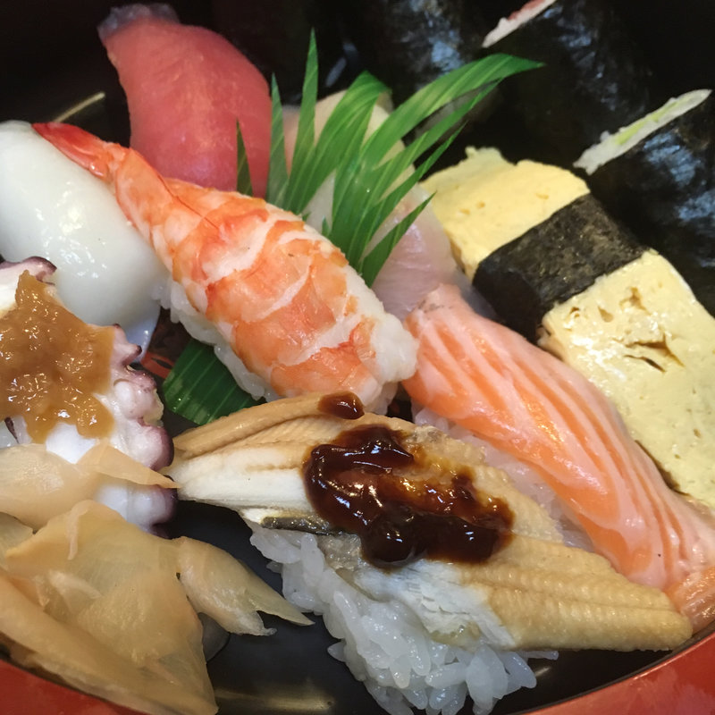 上盛り合わせ寿しD(道楽寿し)