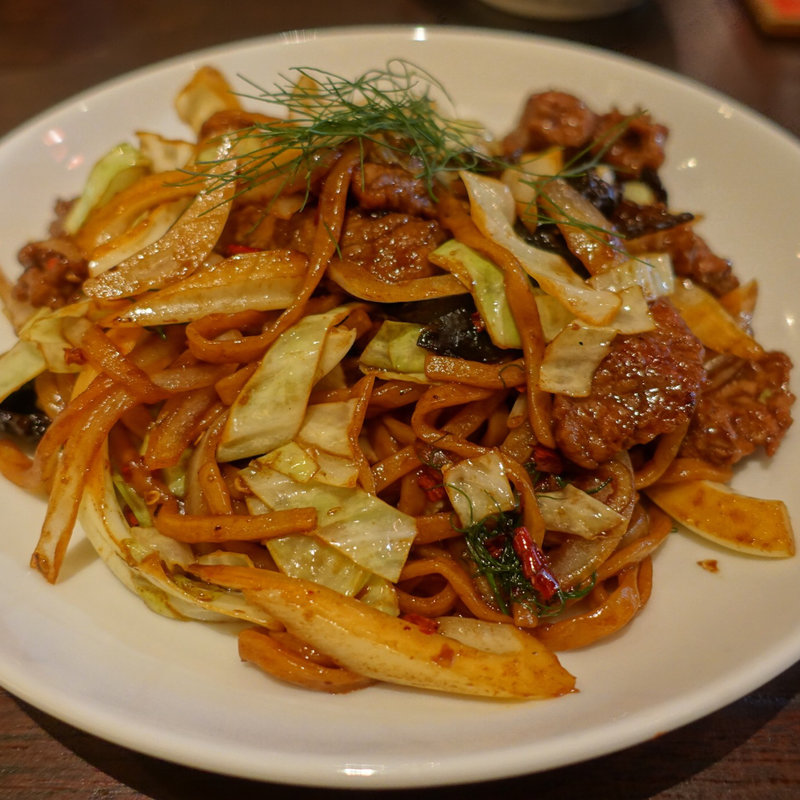 茴香羊炒麺(月下爐)