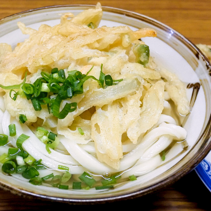 かけそのまま+かき揚げ(宮武製麺所 )