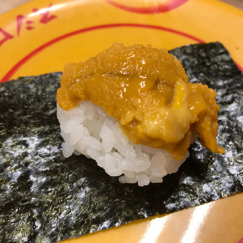 濃厚うに包み(スシロー 山科店 （【旧店名】あきんど）)