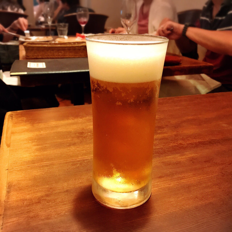 生ビール(VACANZA)