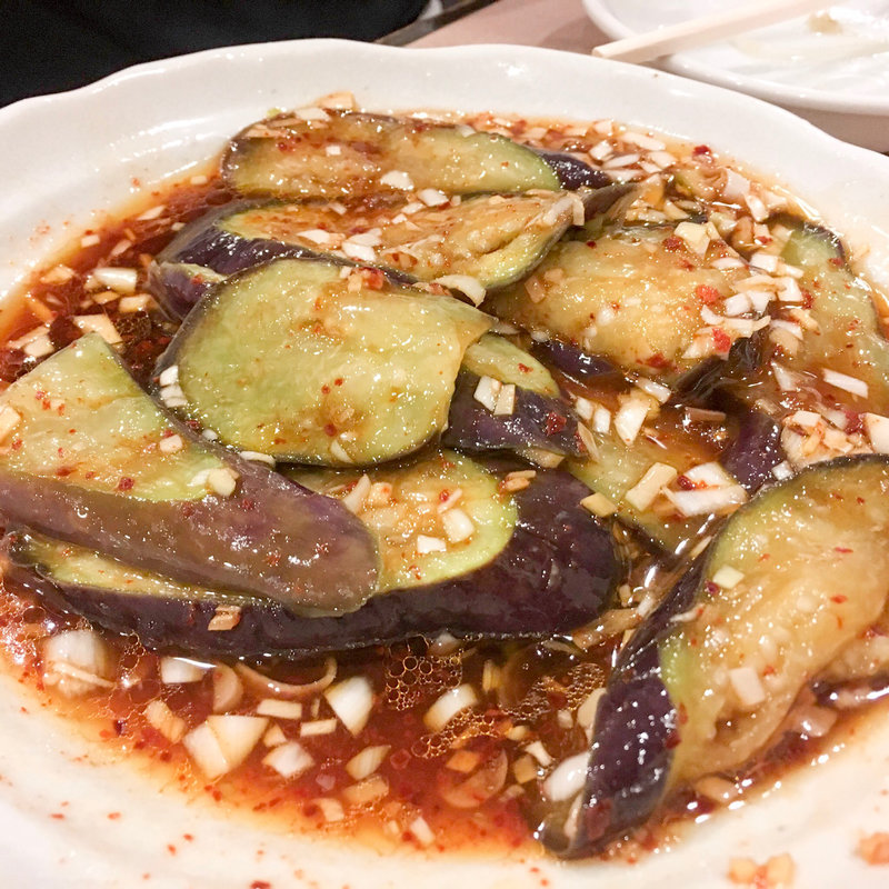 中華風冷やしナス(中華 大興)