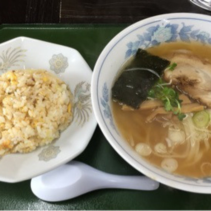 醤油ラーメンのチャーハンセット(ラーメン 一力)