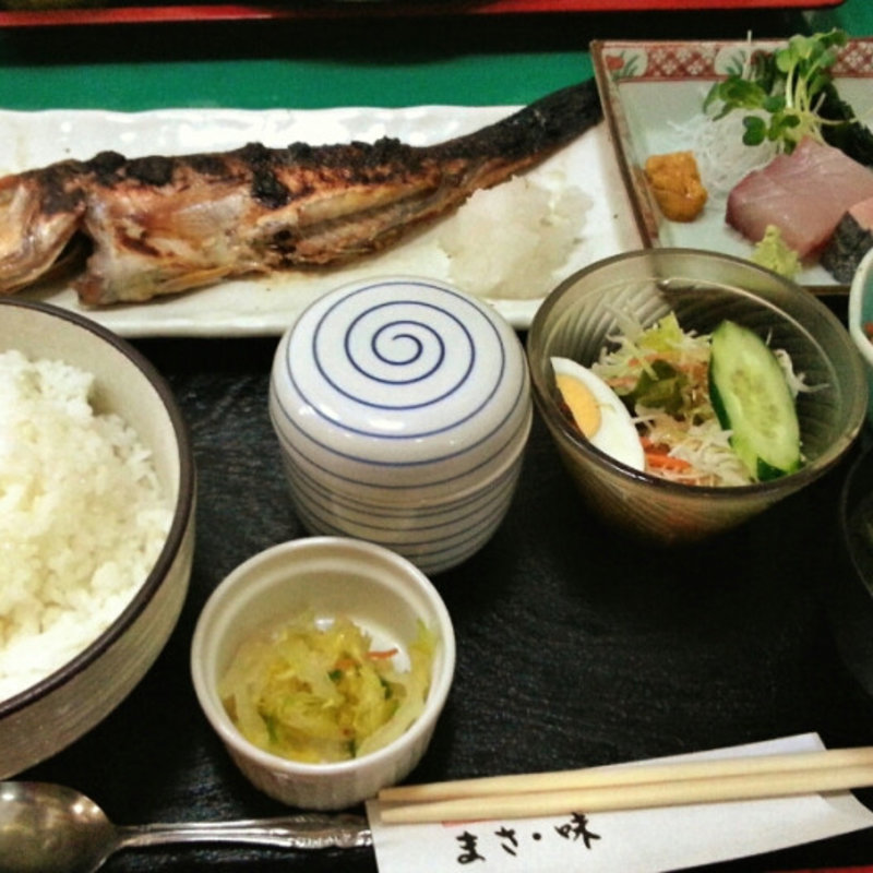 甘鯛の味噌焼き定食(大衆割烹 まさ味)