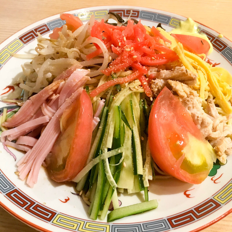 冷やし中華(名島亭)