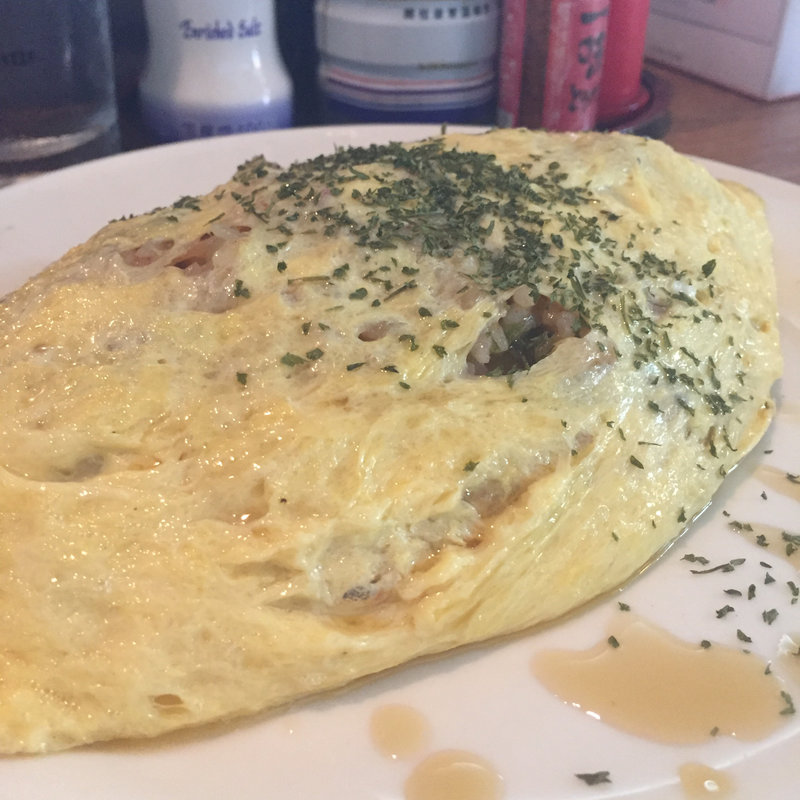 モツオムライス(五飯屋 )