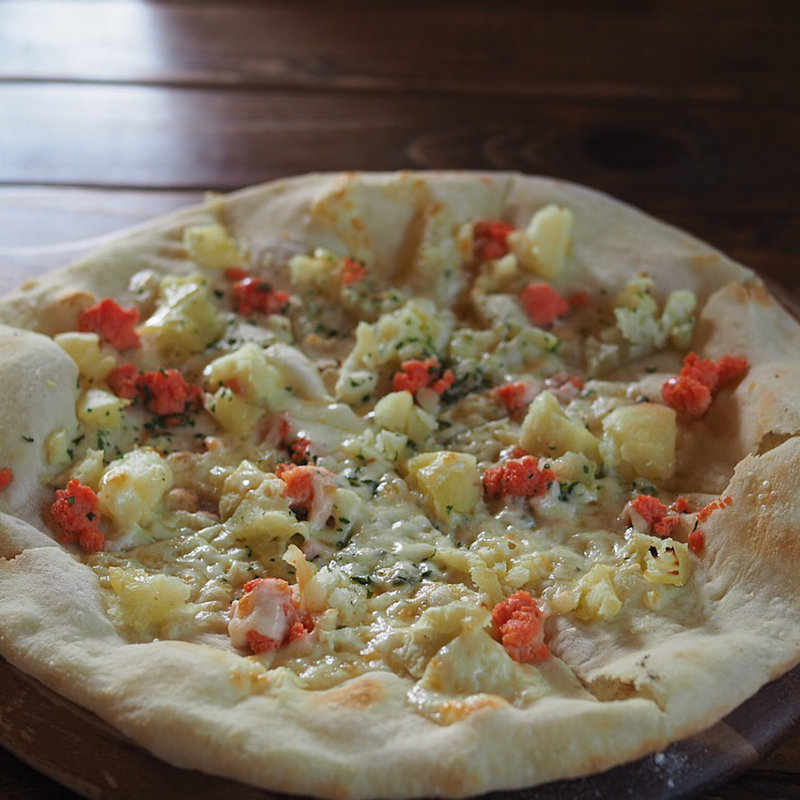 釧路タラコと北海道ポテトのピザ(COVO （コーヴォ）)