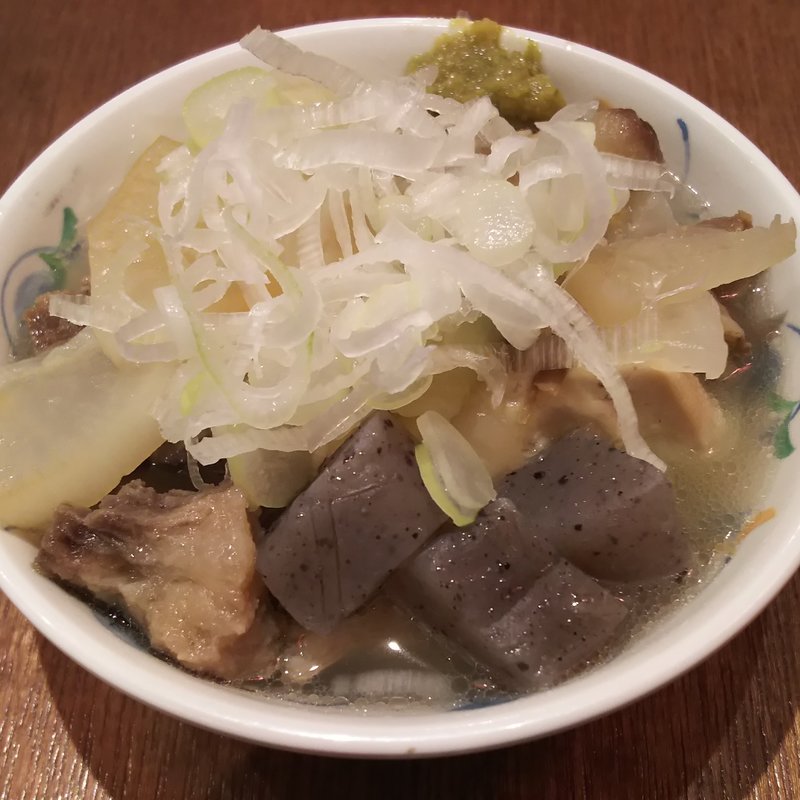 牛もつ塩煮込み(串かつ でんがな パークタワー新川崎店)