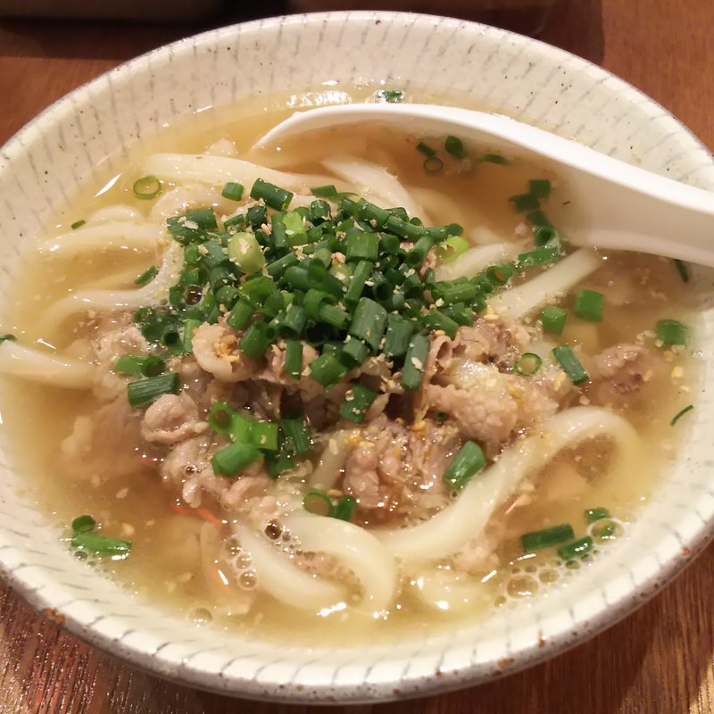 肉すいうどん(串かつ でんがな パークタワー新川崎店)
