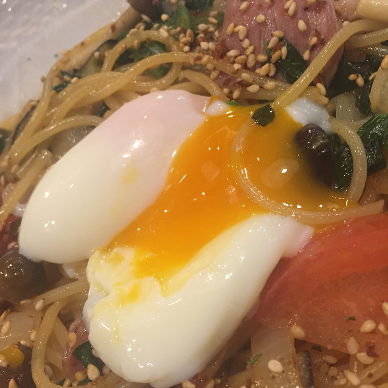 具だくさん星乃スパゲッティー醤油バター風味(星乃珈琲店 荻窪店)