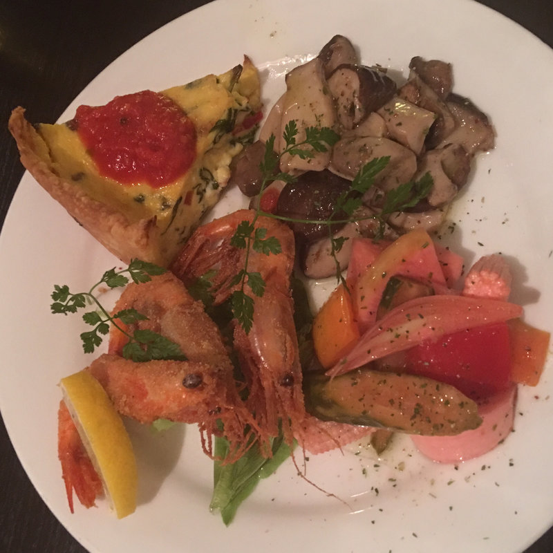 アンティパスト 4品(パスタ ピッコラドゥエ)