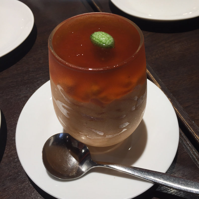 季節野菜のふわふわムース(俺のフレンチ・イタリアン AKASAKA)