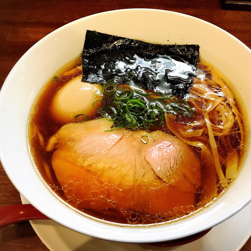 味玉醤油らぁ麺(維新)