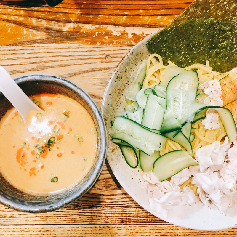 冷しゃぶつけ麺