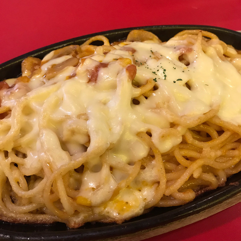 チーズ焼きスパ(スパゲッ亭チャオ 本店)