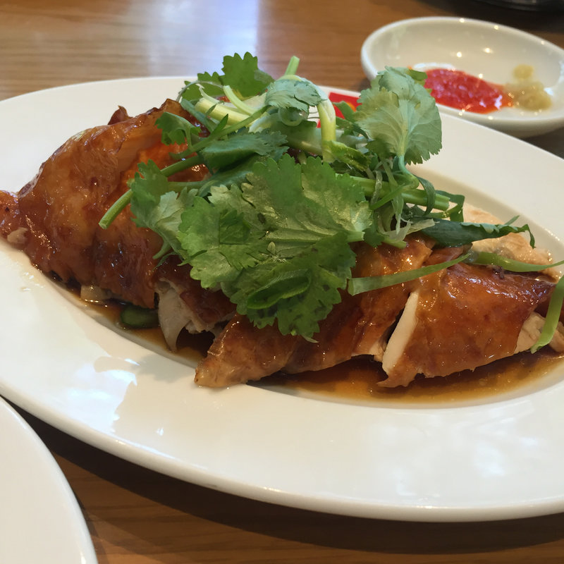 ローストチキンライス(威南記海南鶏飯 日本本店 （Wee Nam Kee Chicken Rice/ウィーナムキーチキンライス）)