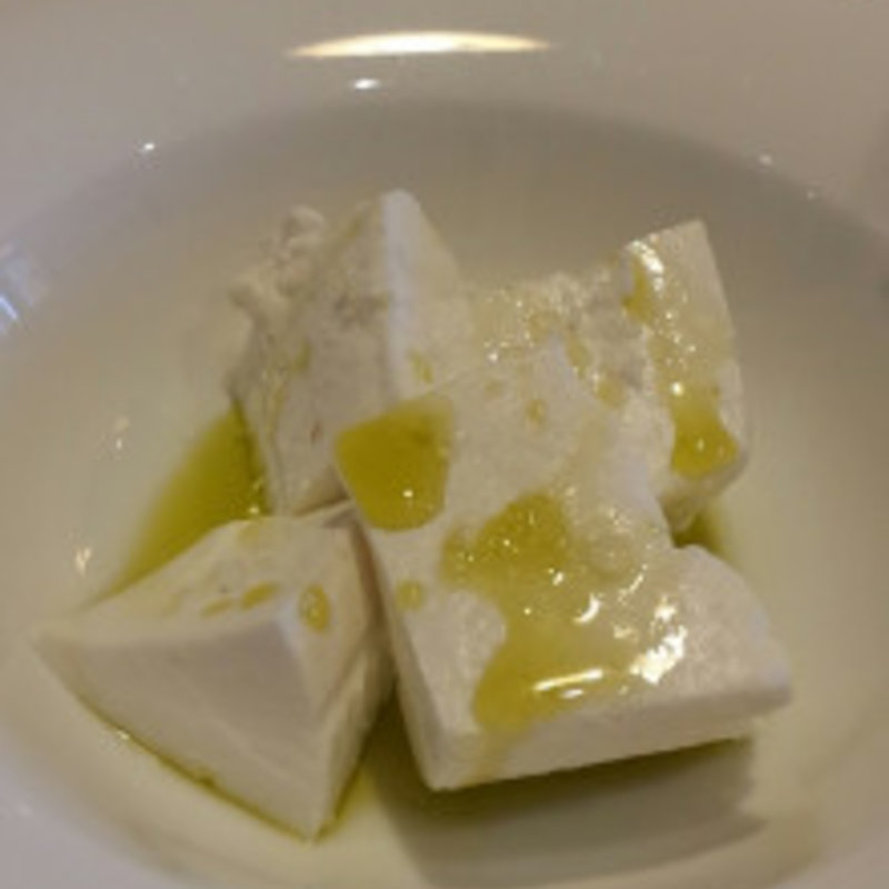 北海道産ファットリアビオのリコッタフレスカ(オステリア バッコ （Osteria BACCO）)