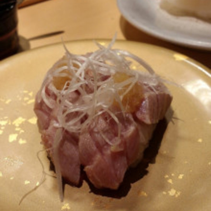 中トロの炙り(廻転寿司 弁慶 新潟ぴあ万代店 )