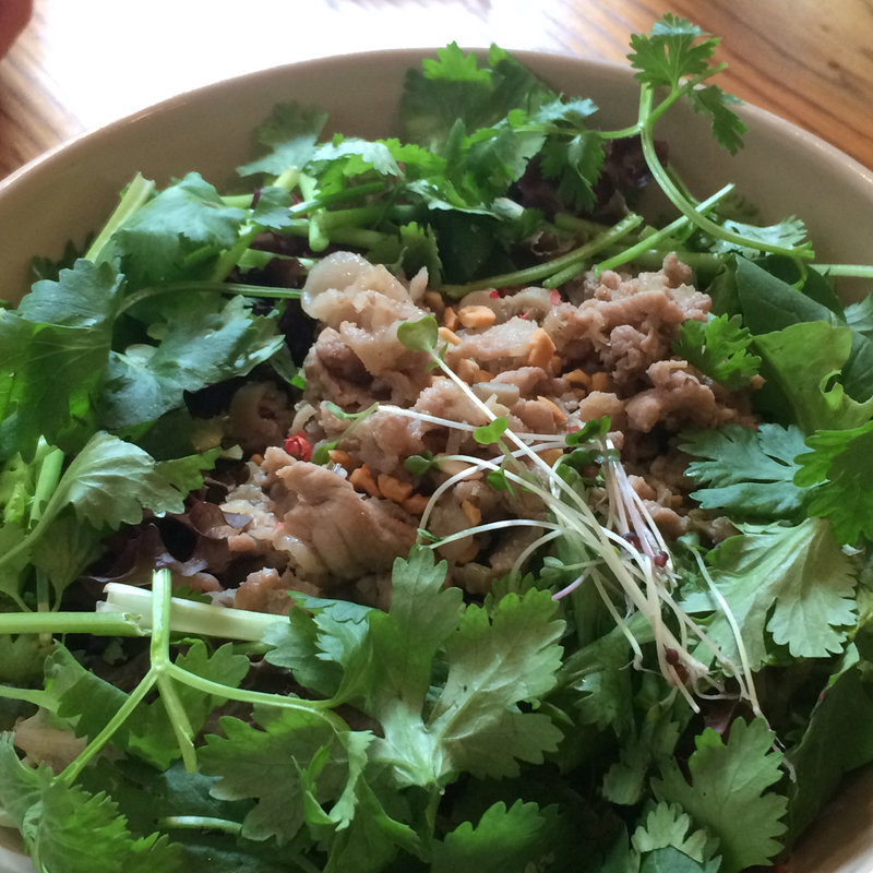 豚肉のブン Mサイズ(Pho 321 Noodle bar)