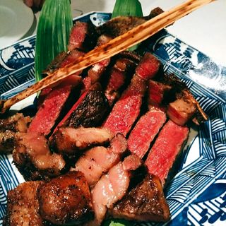 国産熟成肉　Lボーンステーキ(ジビエ・ステーキ　ASAKURA)