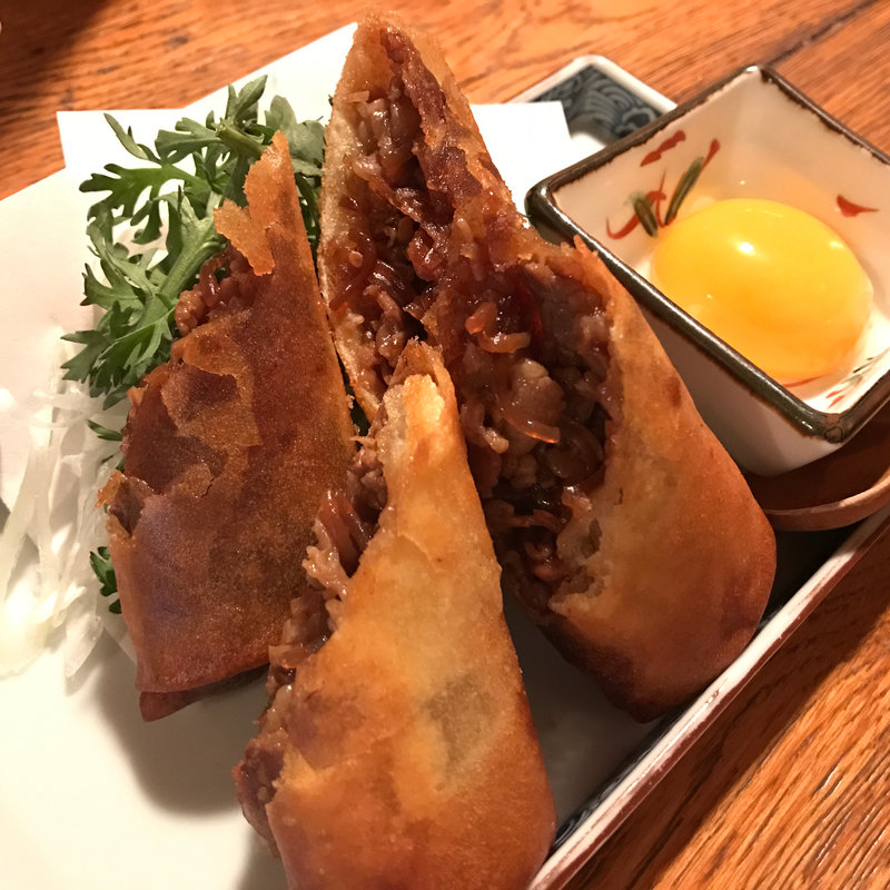 すき焼き春巻き