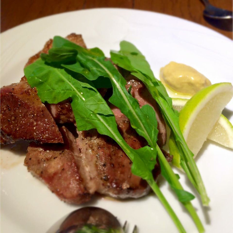 マンガリッツァ豚ロースステーキ(トリッペリア コルテロ)