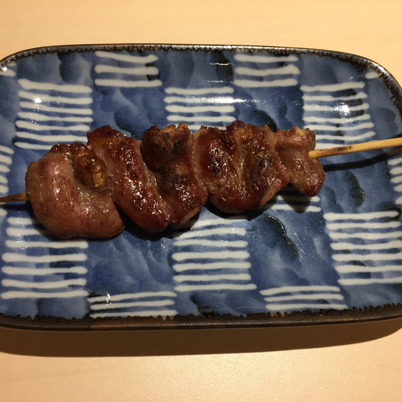 鳥 ハツ(やき鳥と素揚げ みず野)