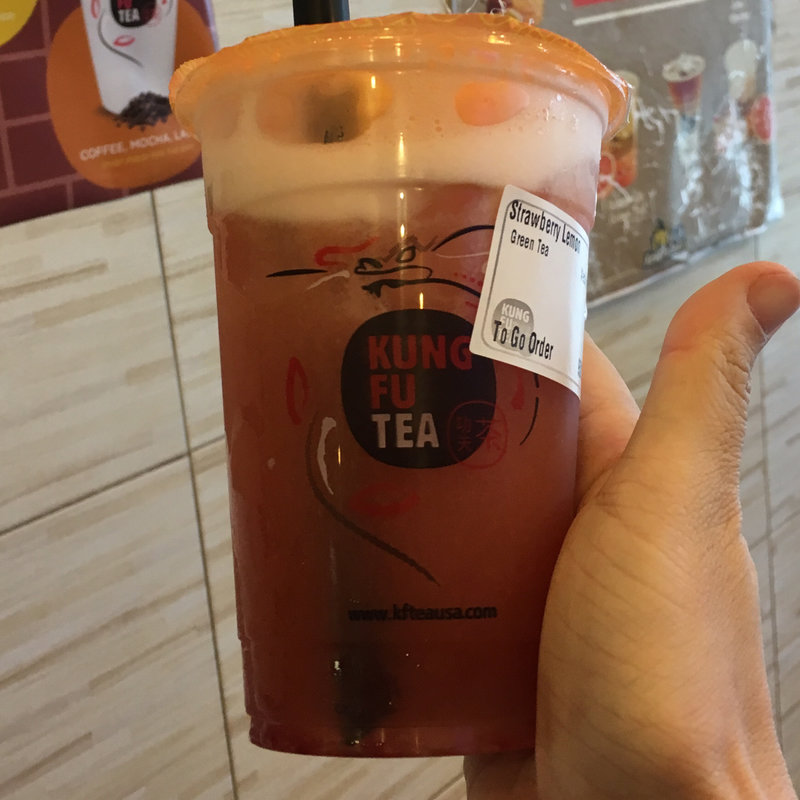 ストロベリーレモンティー(Kung Fu Tea)