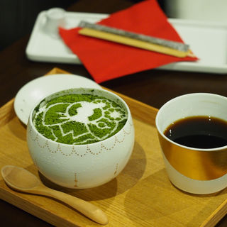 祇園あいす(抹茶)(けずりひや　京都祇園 （KEZURIHIYA）)