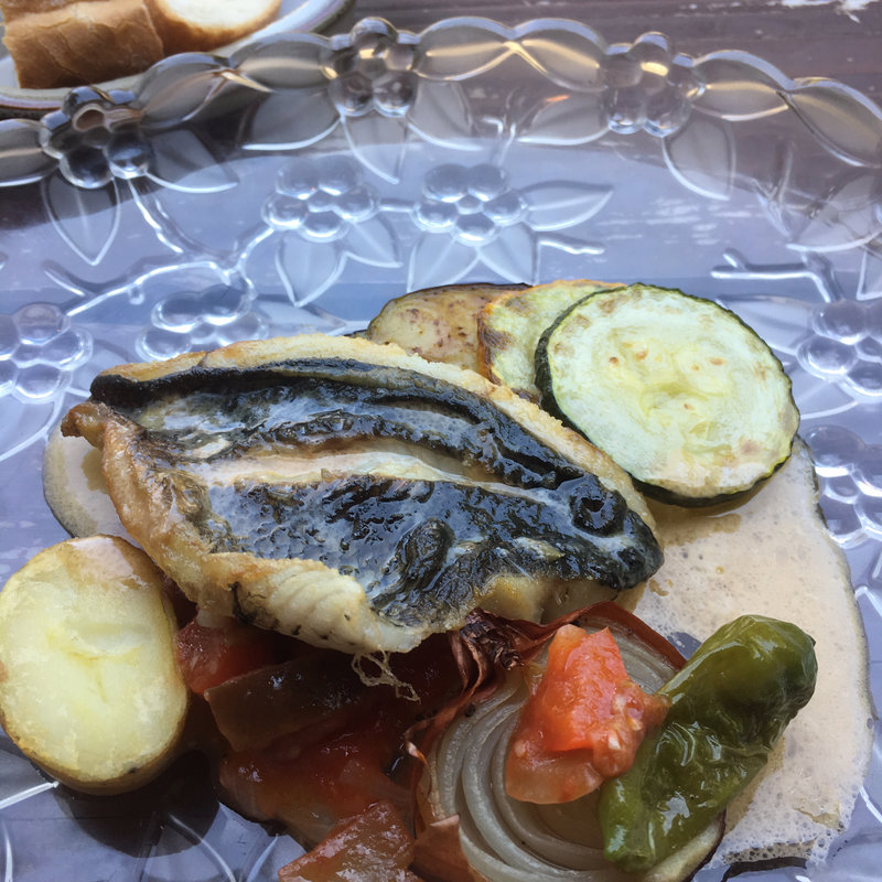 地めじなのロースト(dilettante cafe （ディレッタント カフェ）)