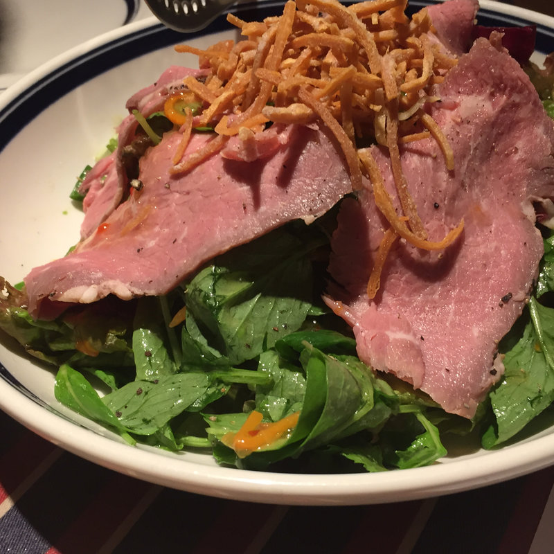 ローストビーフサラダ(ゴッチーズビーフ 四条木屋町 （Gottie'sBEEF）)
