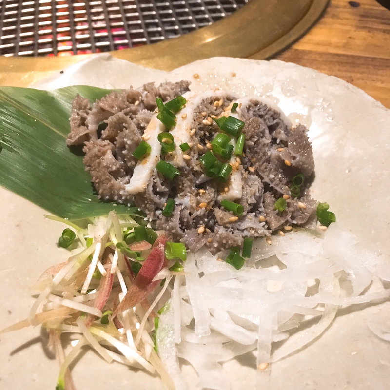 生センマイ(京の焼肉処 弘 先斗町店 （ヒロ）)