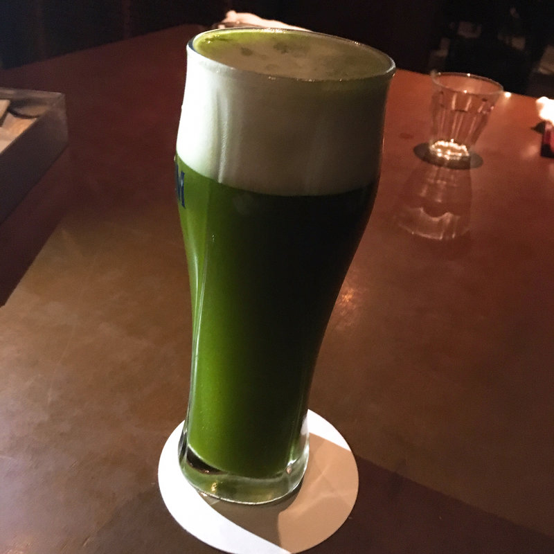 抹茶ビール(伊右衛門サロン （IYEMON SALON KYOTO）)
