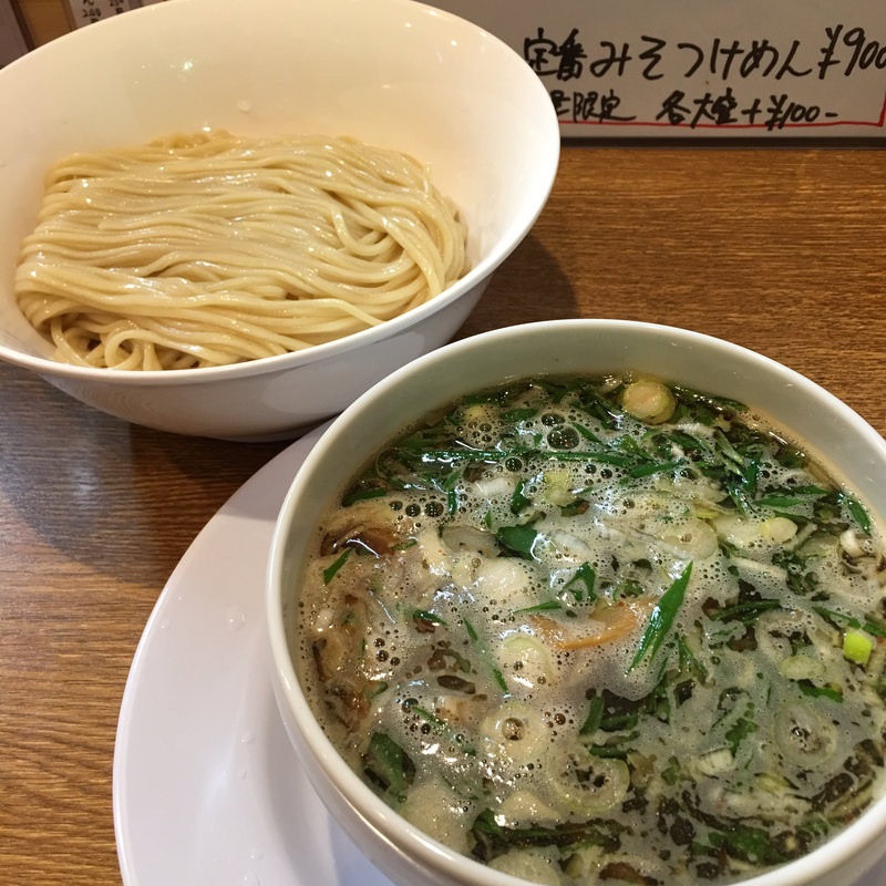 甘辛酸‼︎醤油つけ麺(中華そば桐麺)