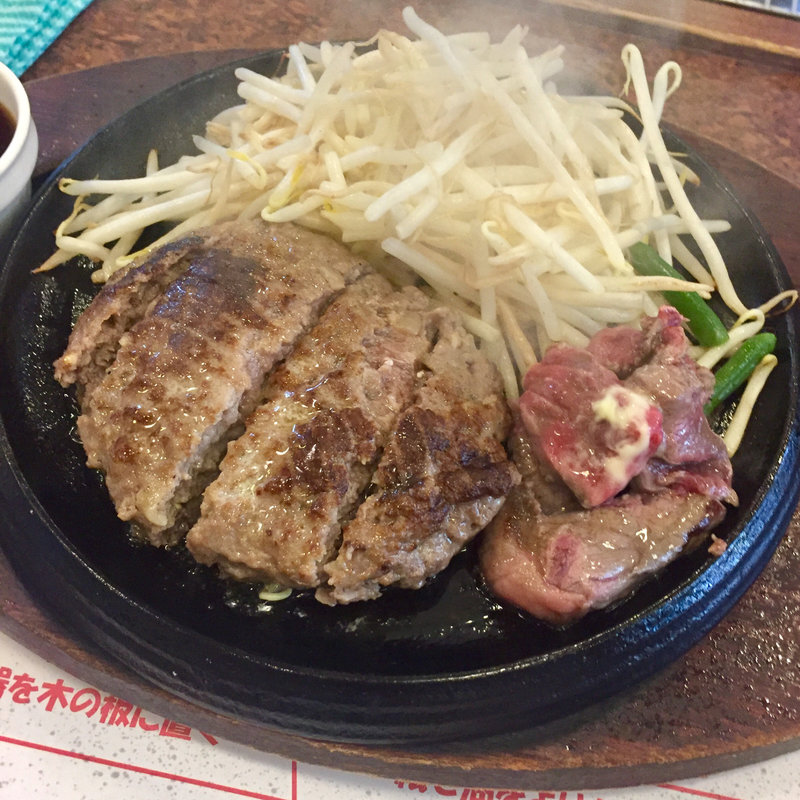 よくばりハンバーグ(キッチンカルネ 新橋駅前店 )