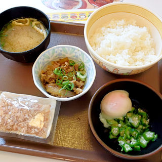 まぜのっけ朝食(すき家 津田の松原SA上り店 )