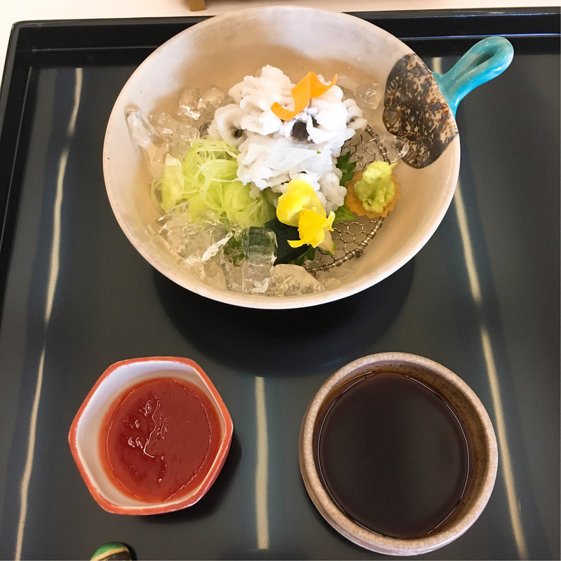 はも湯引き(岡崎 つるや （おかざき つるや）)