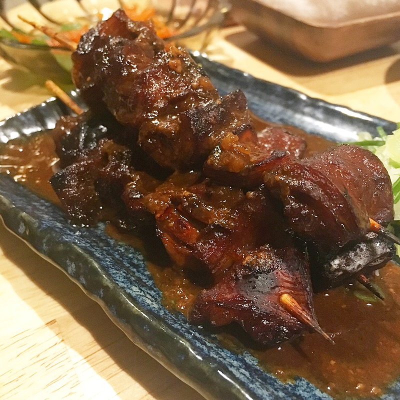 和牛もつ煮込み串(澄吉)