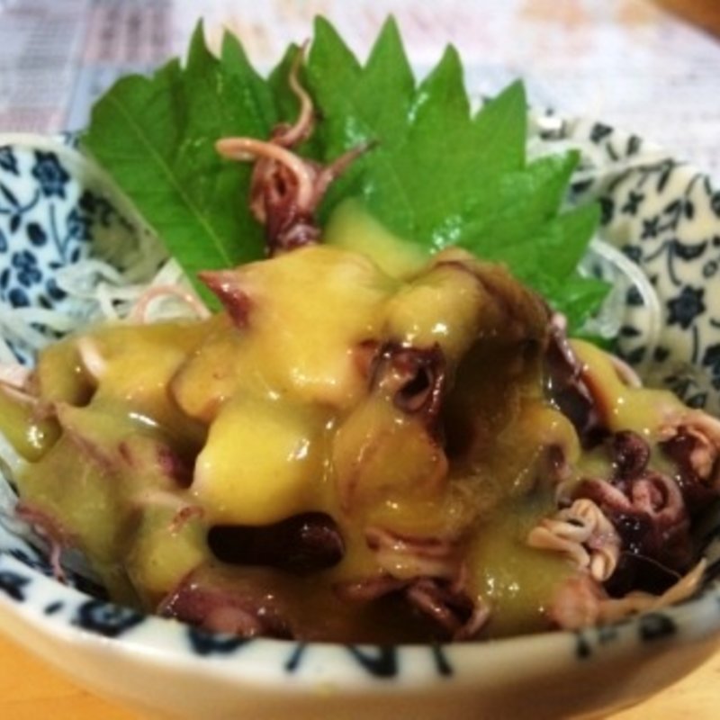 ホタルイカ酢味噌(立呑み 得一  上本町店)