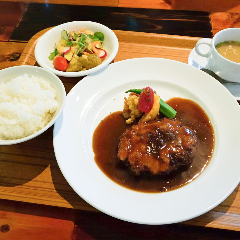 ハンバーグプレート(オドリ キッチン （odori kitchen）)