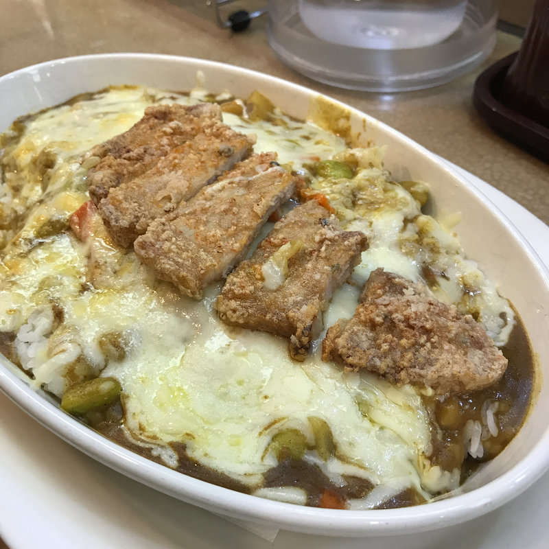 チーズカレー豚から揚げ(からなべ屋浜松町店)