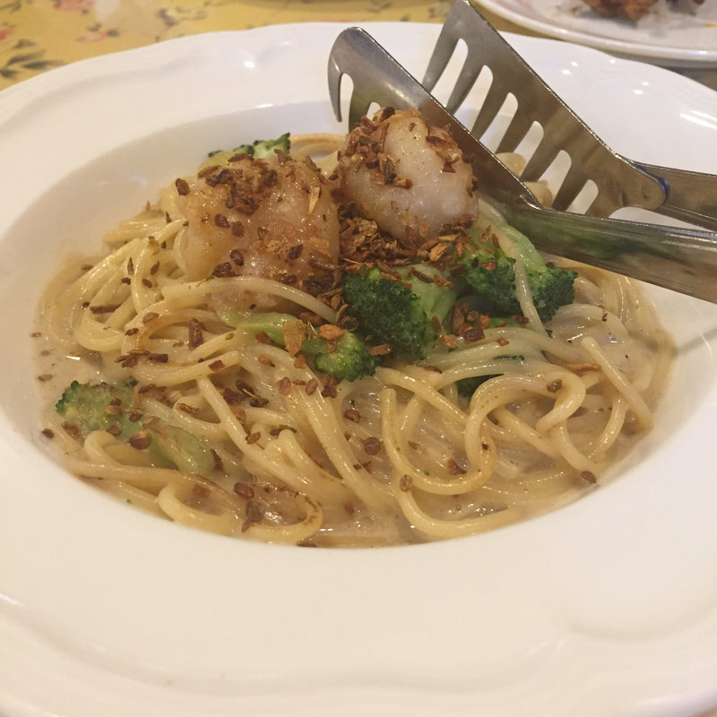 海老のココナッツクリーム エスニック風パスタ(キャナリィ・ロウ 和歌山店)