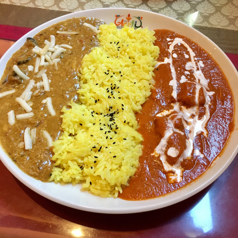 2種のカレー(アールティ 北野本店 AARTI KITANO)