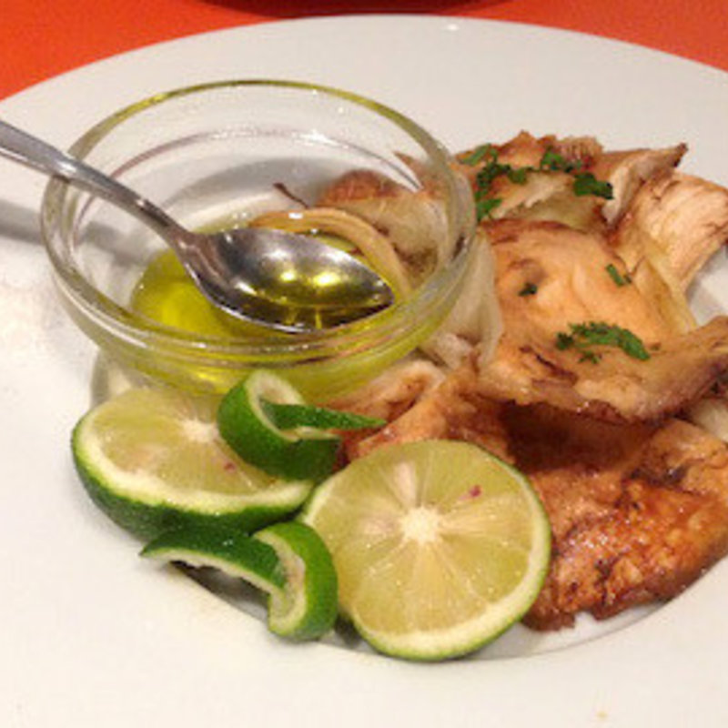 ポルチーニのグリル(オステリアアズーロ)