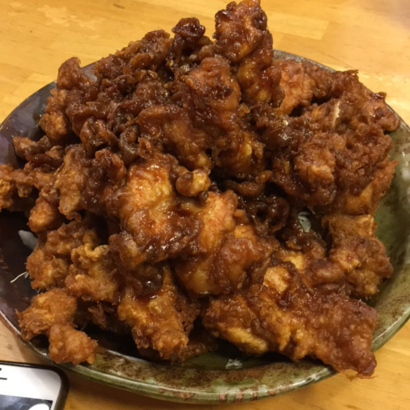 から揚げ定食 L